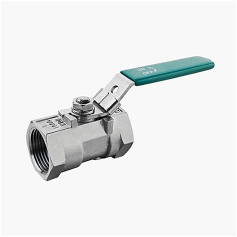 1 Piece Threaded End Ball Valve 1000psi 2000psi Wenzhou Challon Valve Manufacturing Co Ltd