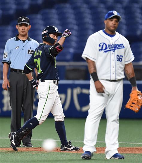 ヤクルト山崎「緊張しました」初3番で先制打＆v打 プロ野球写真ニュース 日刊スポーツ