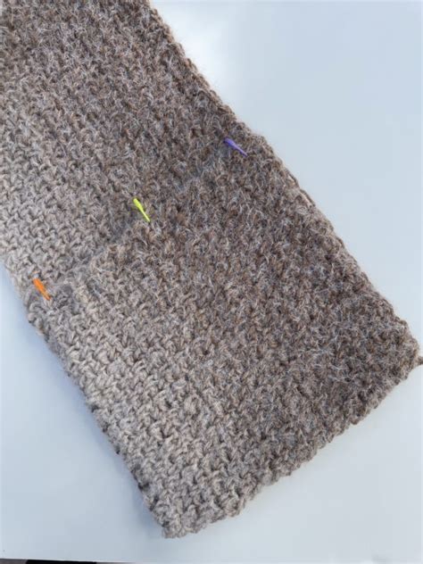 Crochet Moss Stitch Pocket Scarf - Daisy Farm Crafts