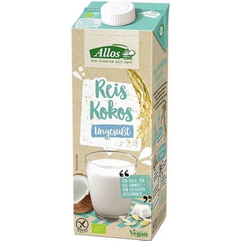 Bio Reis Kokos Drink Unges T