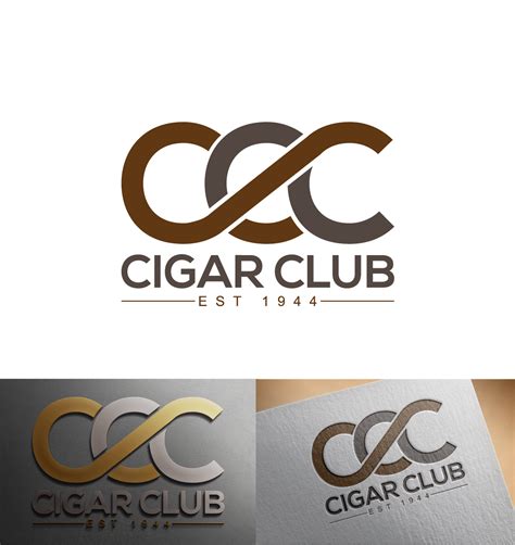 Upmarket Elegant Social Club Logo Design For Ccc Cigar Club By