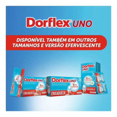 Dorflex E Dipirona É A Mesma Coisa - Dorflex Uno Dipirona Monoidratada 1g 20 Comprimidos