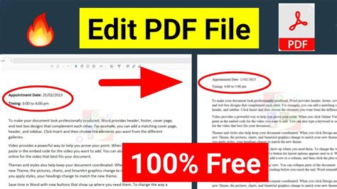 How To Edit Pdf Ko Edit Kaise Kare Pdf Edit Offline Youtube