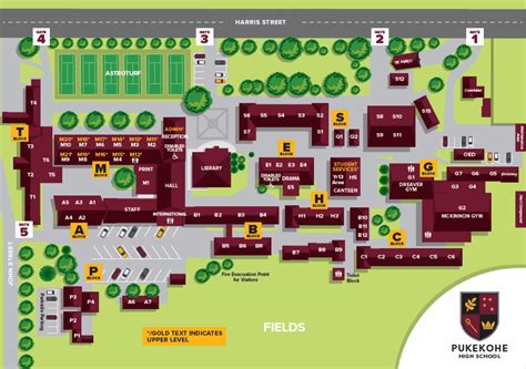 Punahou School Campus Map New