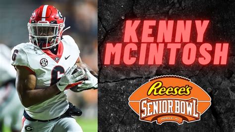 2023 NFL Draft Kenny McIntosh RB Georgia SENIOR BOWL YouTube