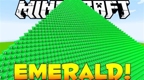 Minecraft Emerald Lucky Blocks Pyramid Race Modded Minigame Challenge