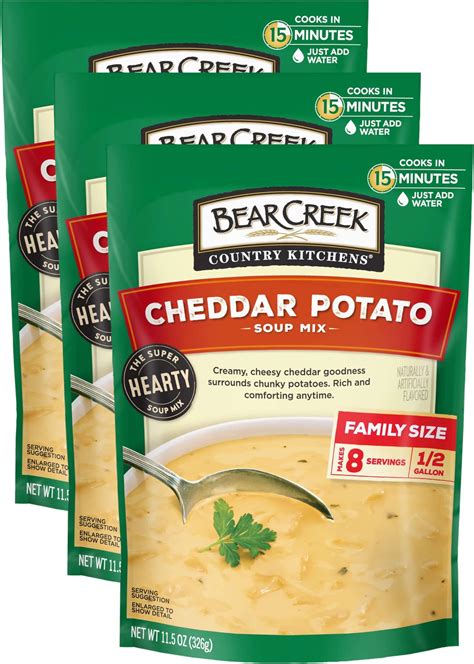 Amazon Bear Creek Soup Mixes Cheddar Potato Ounce Pack Of