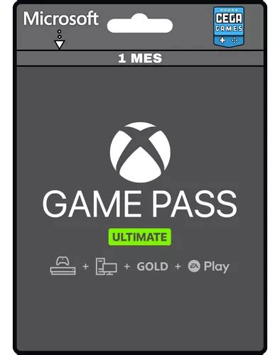 Suscripción Xbox Game Pass Ultimate 1 Mes Código MercadoLibre