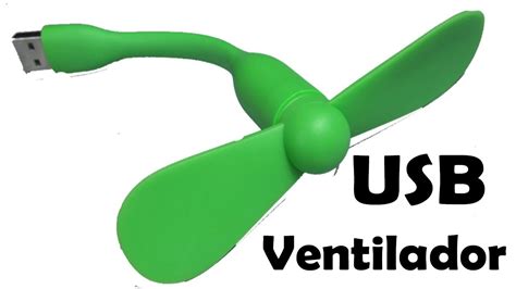 Como Hacer Un Ventilador Casero USB