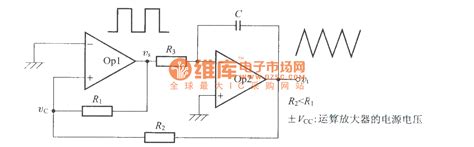 Square wave and triangular wave oscillator circuit - Oscillator_Circuit - Signal_Processing ...