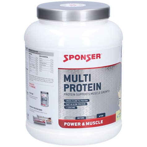 Sponser Multi Protein Cff Vanille 850 G Redcare Pharmacie