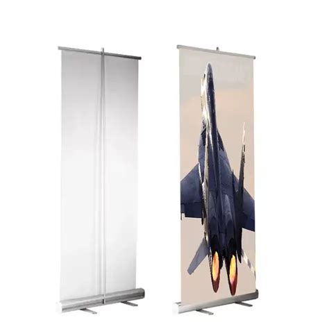 Cm Portable Aluminum Frame Roll Up Display Economical Printed