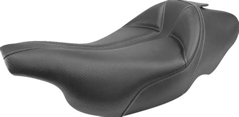 Saddlemen Dominator Solo Seat With Extended Reach In Black For Harley