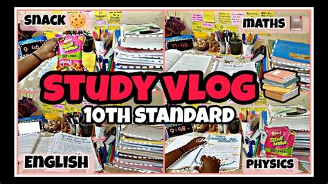 Th Grader Study Vlog Productive Study Vlog Study Vlog Class