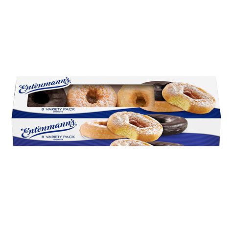 Entenmann S Variety Pack Donuts 8 Count 15 Oz Box Walmart