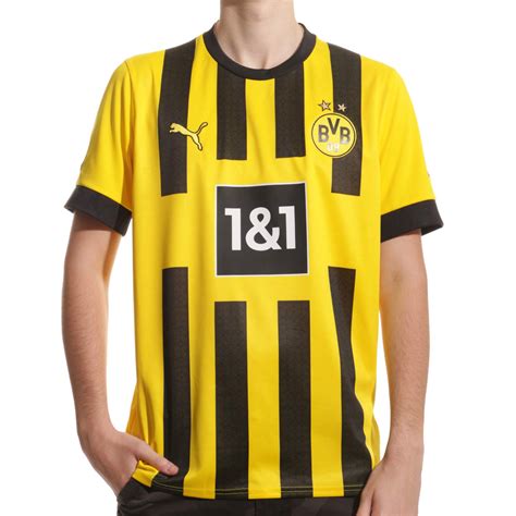 Camiseta Puma Borussia Dortmund 2022 2023 Amarilla Negra Futbolmania