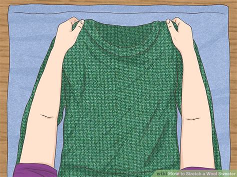 3 Ways to Stretch a Wool Sweater - wikiHow