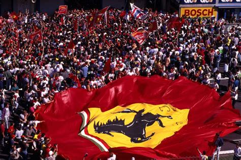 Tifosi Fans Of Ferrari S F Team Italian Grand Prix Ferrari Grand