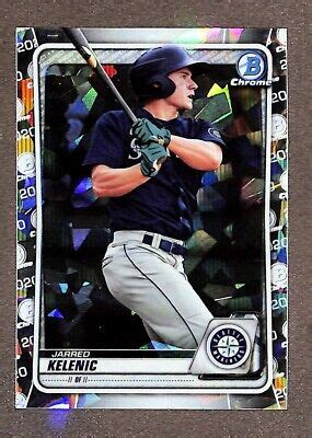 Bowman Chrome Prospects Atomic Refractor Bcp Jarred Kelenic Ebay