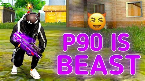 P90 POWER SOLO VS SQUAD THE ULTIMATE GAMEPLAY WITH MONSTER