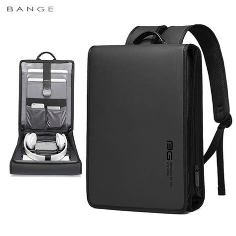 BANGE BG 7252 Slim Shell Design Tas Ransel Pria Casual Laptop Backpack