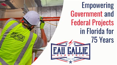 Industrial Electrical Construction Experts Eau Gallie Electric