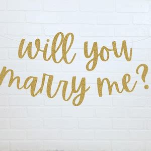 Will You Marry Me Banner Marry Me Sign Proposal Ideas Etsy