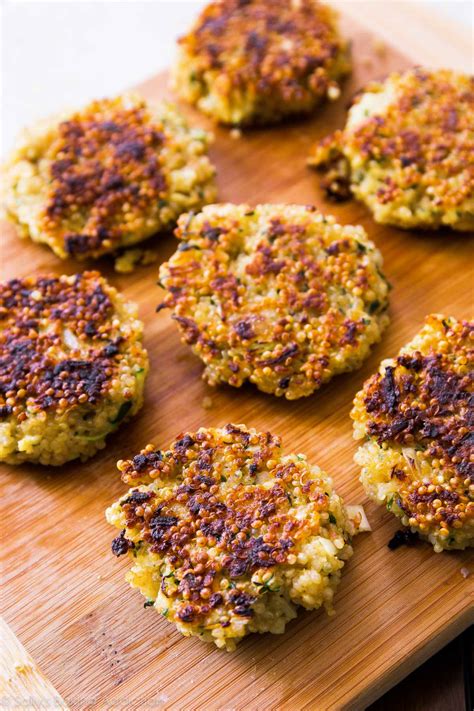 Crispy Quinoa Patties Sally S Baking Addiction