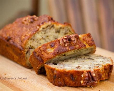 Bourbon Banana Walnut Bread Recipe