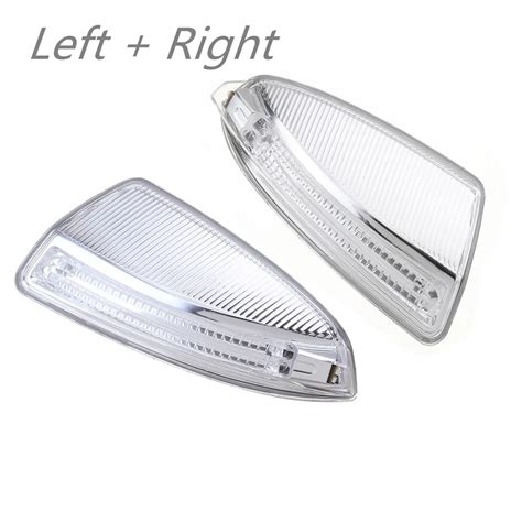 Left Right Door Rearview Mirror Turn Signal Lamps Lights Auto For