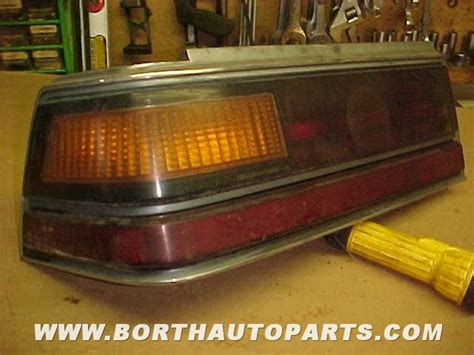 1984 91 Pontiac 6000 Tail Light Lh Borthautoparts