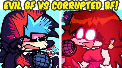 Friday Night Funkin Corruption Vs Evil Spirit Gf Vs Corrupted Bf Vs