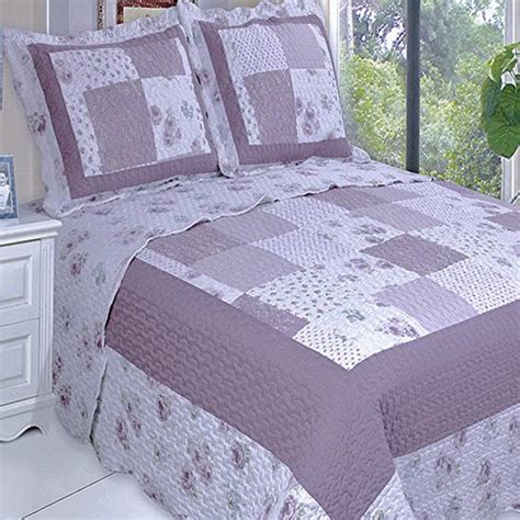 Finely Stitched Twin Xl Twin Size X Piece Quilt Set Coverlet