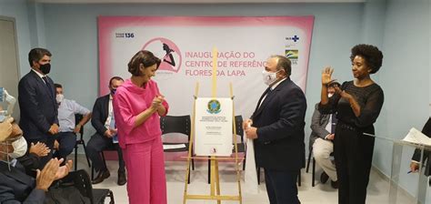 Ministro Pazuello E Primeira Dama Michelle Bolsonaro Inauguram