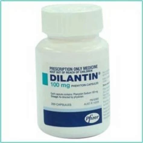 Dilatin Dilantin 100 Mg Capsule Tablet Packaging Type Bottles At Rs