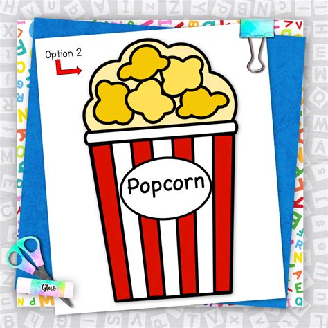 Popcorn Craft | Made By Teachers