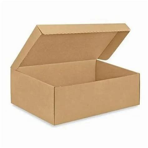 Single Phase 2 Ply Corrugated Shoes Packaging Box At Rs 15 Piece In