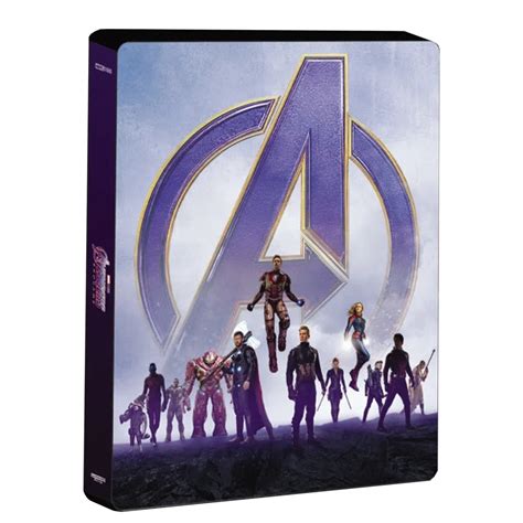 Blu Ray Steelbook Vingadores Ultimato 2 Discos Original E