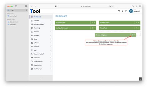 Erste Schritte mit 1Tool – 1Tool