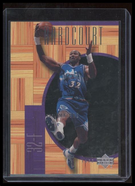 Upper Deck Hardcourt Karl Malone Ebay