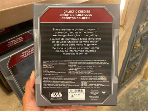 Star Wars Galactic Credits Set Now Available At Disneyland Resort