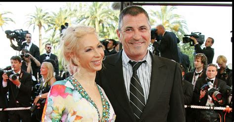 Jean Marie Bigard et sa femme Claudia 60e Festival de Cannes montée