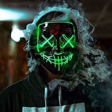 Halloween Purge LED Mask - Things I Desire - The Most Desirable Stuff