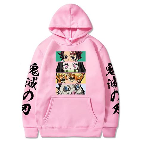 Blusa De Frio Moletom Kimetsu No Yaiba Tanjiro Nezuko Inosuke Zenitsu