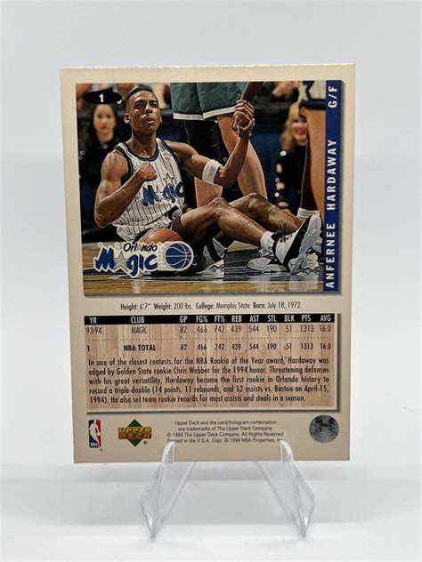 Upper Deck Collector S Choice Anfernee Hardaway For Sale