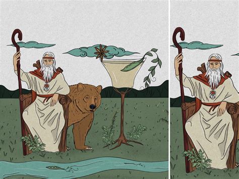 Deity in Slavic mythology by DearKat on Dribbble