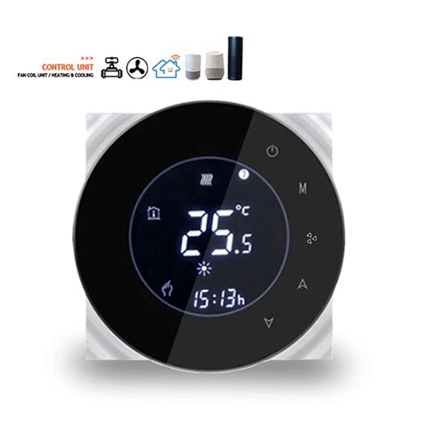 Fan Coil Alexa Google Control Modbus Digital Tuya WiFi Smart Room