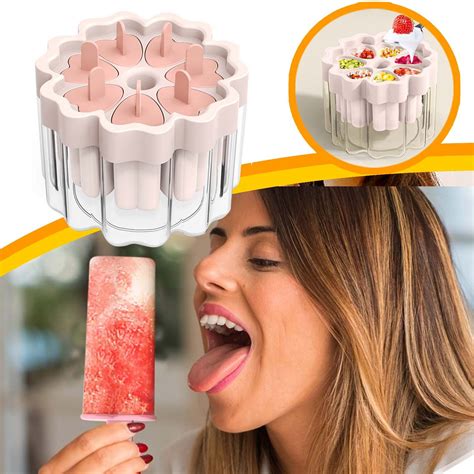 Diy Ice For Homemade And Ice Lollies Easy To Demould Ice Cube Tray For