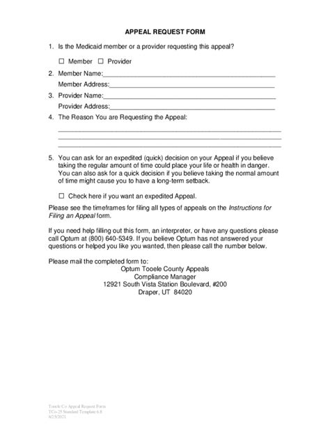 Fillable Online Wellpoint Medicaid Appeal Request Form Fax Email Print