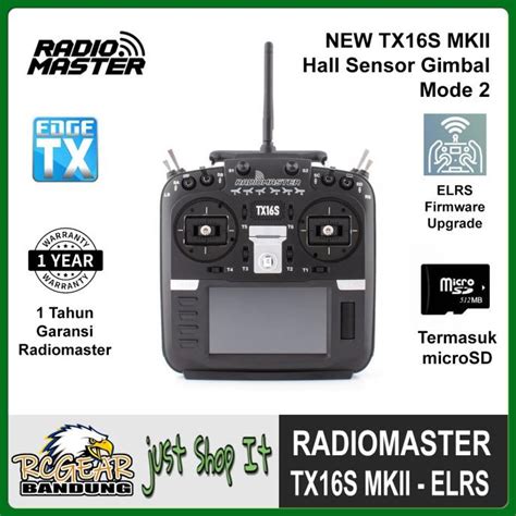 Jual Radiomaster Tx S Mkii Mark Ii Hall Gimbal Radio Transmitter